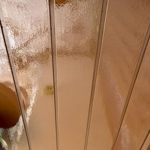 埼玉県狭山市 マンション軒天(木部)施工